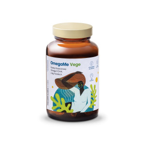 Health Labs Care OmegaMe Vege - Kwasy Omega-3 + Witamina D3 - 60 kapsułek