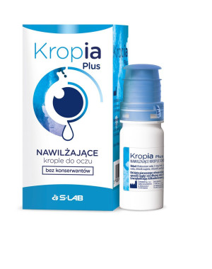 S-LAB KROPIA PLUS Nawilżające krople bez konserwantów hialuronian sodu 3 mg/ml