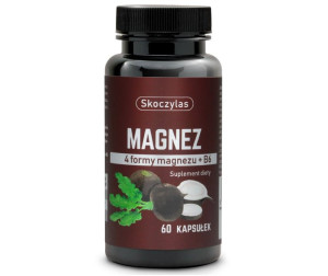 SKOCZYLAS Magnez 4 formy czarna rzepa- 60 kapsułek