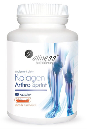 Aliness Kolagen Arthro Sprint 60 kapsułek LICAPS®