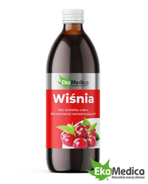 EkaMedica SOK WIŚNIA 500ml - suplement diety