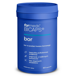 ForMeds BICAPS BOR - kwas borowy - 60 kapsułek