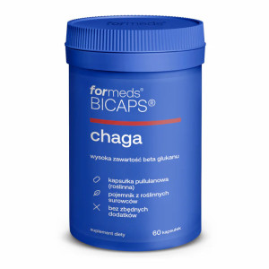 ForMeds BICAPS CHAGA Błyskoporek podkorowy - 60 kapsułek