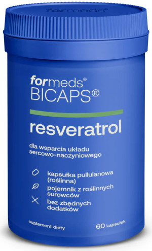 ForMeds BICAPS RESVERATROL + Witamina C - 60 kapsułek