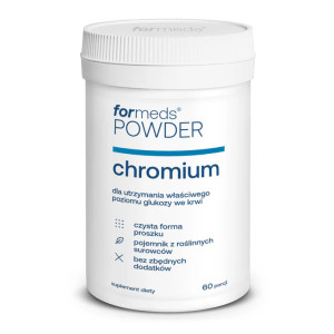 ForMeds Powder CHROMIUM 200 w proszku - 60 porcji chrom pikolinian