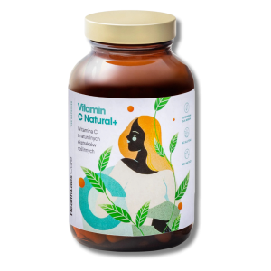 Health Labs Care VITAMIN C Witamina C - Natural+ suplement diety - 120 kapsułek