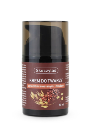 SKOCZYLAS KREM DO TWARZY z płatkami owsianymi i anyżem 50ml