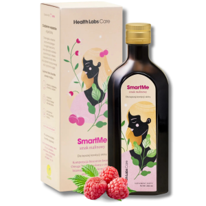 Health Labs Care SmartME smak malinowy 250ml Omega 3 6 9 - Kondycja skóry