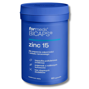 ForMeds BICAPS ZINC 15 Cynk Miedź 60 kapsułek