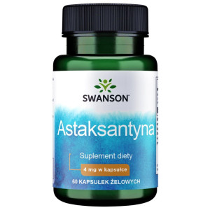 SWANSON Astaksantyna 4 mg 60 kapsułek