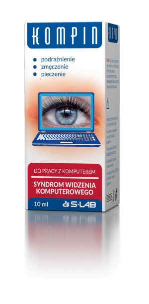 S-LAB KOMPIN do pracy z komputerem KROPLE DO OCZU 10ml
