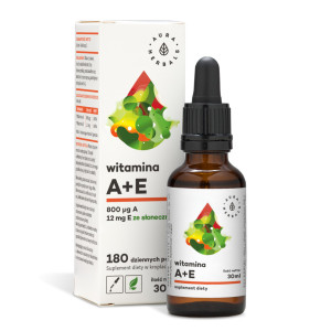 Aura Herbals Witamina A + E - krople - 30ml