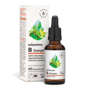 Aura Herbals Witamina B Complex - krople - 30ml