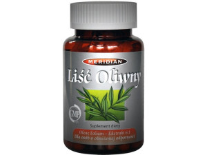MERIDIAN LIŚĆ OLIWNY Oleae Folium - Ekstrakt 6:1 500mg 60 kapsułek