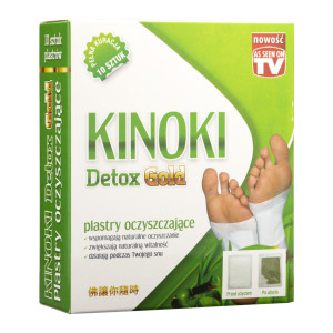 Aura Herbals Kinoki Detox Plastry oczyszczające (10szt.) oryginalne