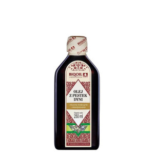 BIOOIL Olej z pestek dyni tłoczony tradycyjnie 250 ml