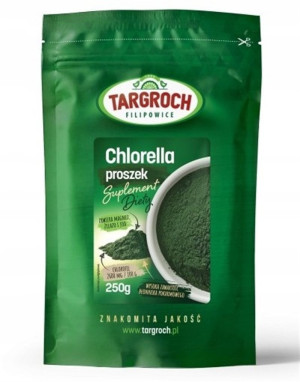 Targroch CHLORELLA proszek 250g Algi - suplement diety