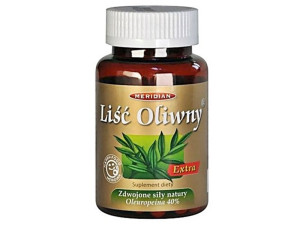 MERIDIAN LIŚĆ OLIWNY EXTRA Oleae Folium - 500mg 60 kapsułek