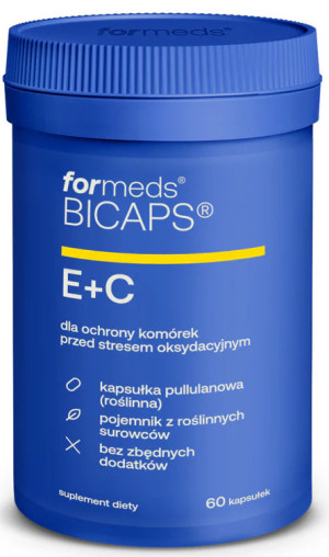 ForMeds BICAPS Witamina E+C -suplement diety- 60 kapsułek