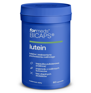 ForMeds BICAPS LUTEIN Luteina i Zeaksantyna - suplement diety - 60 kapsułek