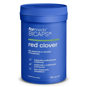 ForMeds BICAPS RED CLOVER Czerwona Koniczyna - suplement diety - 60 kapsułek