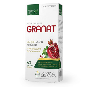 Medica Herbs GRANAT 520mg - 60 kapsułek