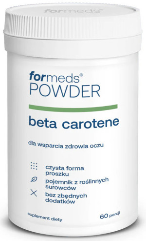 ForMeds POWDER BETA CAROTENE pro witamina A BETA KAROTEN proszek 60 porcji