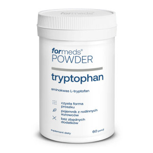 ForMeds Powder TRYPTOPHAN aminokwas L-TRYPTOFAN 21 g 60 porcji