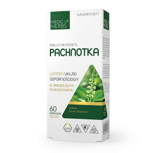 Medica Herbs PACHNOTKA 500mg - 60 kapsułek