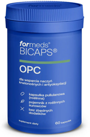 ForMeds BICAPS OPC 95% Ekstrakt z pestek winogron - suplement diety - 60 kapusłek