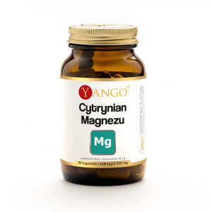 YANGO CYTRYNIAN MAGNEZU bezwodny - 630mg - 90 kapsułek