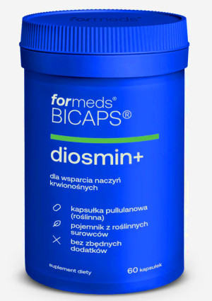 ForMeds BICAPS DIOSMIN+ Hesperydyna + Witamina C + OPC +  Diosmina - suplement diety - 60 kapsułek
