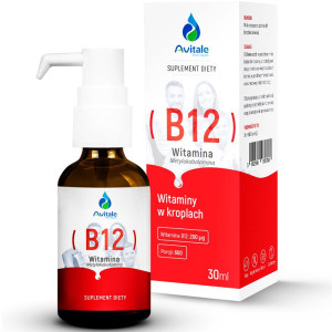 Aliness Avitale Witamina B12 Metylokobalamina krople 200 µg 30 ml