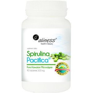 Aliness Spirulina Pacifica 500 mg 90 tabletek spirulina hawajska
