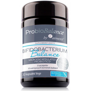 Aliness ProbioBalance Bifidobacterium Balance 10 mld 30 kapsułek vege probiotyk prebiotyk 5 szczepów