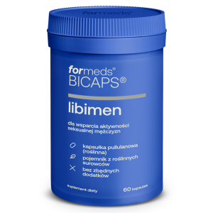 ForMeds BICAPS LIBIMEN - 60 kapsułek - Tribulus + maca + guarana + muira puama + Żeń-szeń koreański