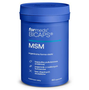 ForMeds BICAPS MSM - 60 kapsułek siarka organiczna STAWY chrząstka