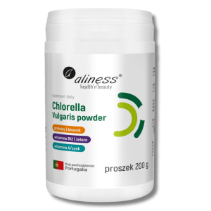 Aliness Chlorella Vulgaris powder proszek 200 g
