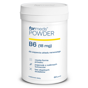 ForMeds POWDER B6 Witamina  B-6 w proszku 60 porcji - układ nerwowy