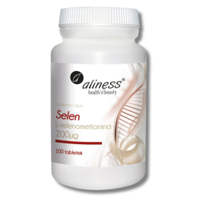 Aliness Selen SeLECT 200 µg 100 tabletek L-selenometionina