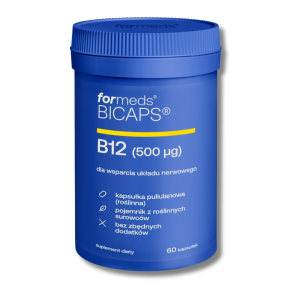 ForMeds BICAPS B12 Witamina B12 METYLOKOBOLAMINA 60 kapsułek