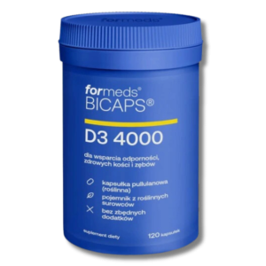 ForMeds BICAPS D3 4000 IU Witamina D-3 - 120 kapsułek