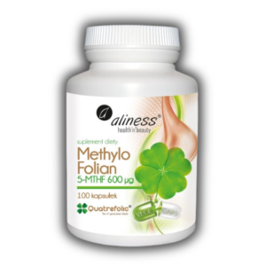 Aliness Methylo Folian 5-mthf 600 µg 100 kapsułek vege