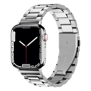 iS Bracelete Apple Watch Metálica 38/40/41mm Prateado