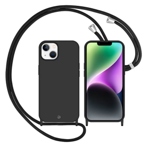 iS Capa com Cordão Ajustável iPhone 13 Mini - Preto