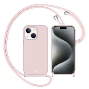 iS Capa com Cordão Ajustável iPhone 15 - Areia