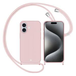 iS Capa com Cordão Ajustável iPhone 16 - Areia