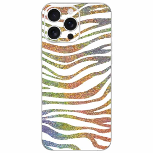 iS Skin iPhone - Glitter Zebra