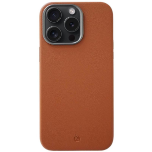 iS Capa em Pele Magsafe iPhone 14 Pro Max - Castanho