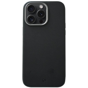iS Capa em Pele Magsafe iPhone 15 Pro Max - Preto